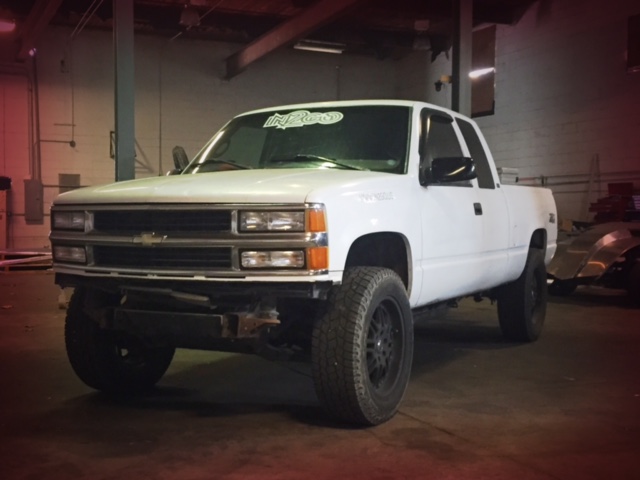 Full Custom Bumper and Chase Rack Build - 1995 K1500 3